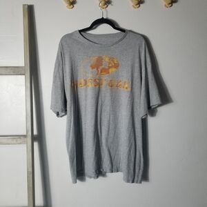 MOSSY OAK MEN'S GRAY TEE SIZE ESTIMATE XL